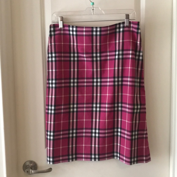 Burberry Pink Chiffon Vintage Skirt - Picture 2 of 5